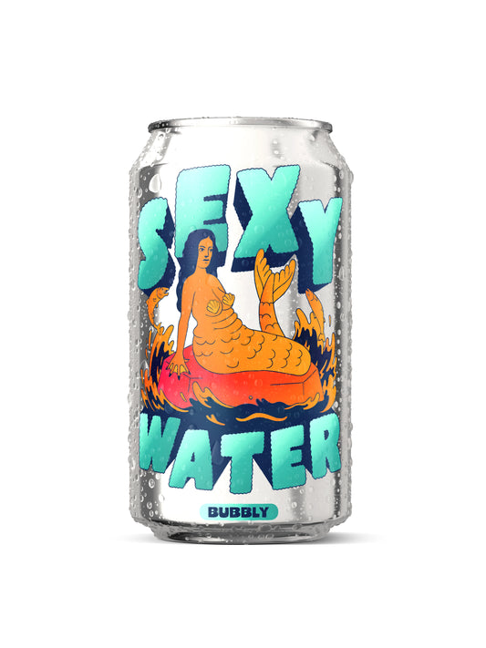 Sexy Water | 330ml Sparkling Mineral Water | Box of 24