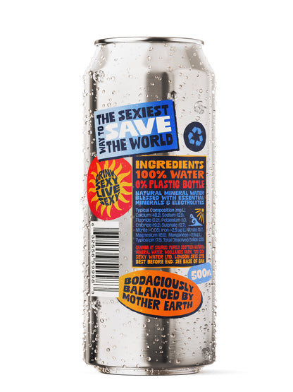 Sexy Water | 500ml Still Mineral Water | Box of 24