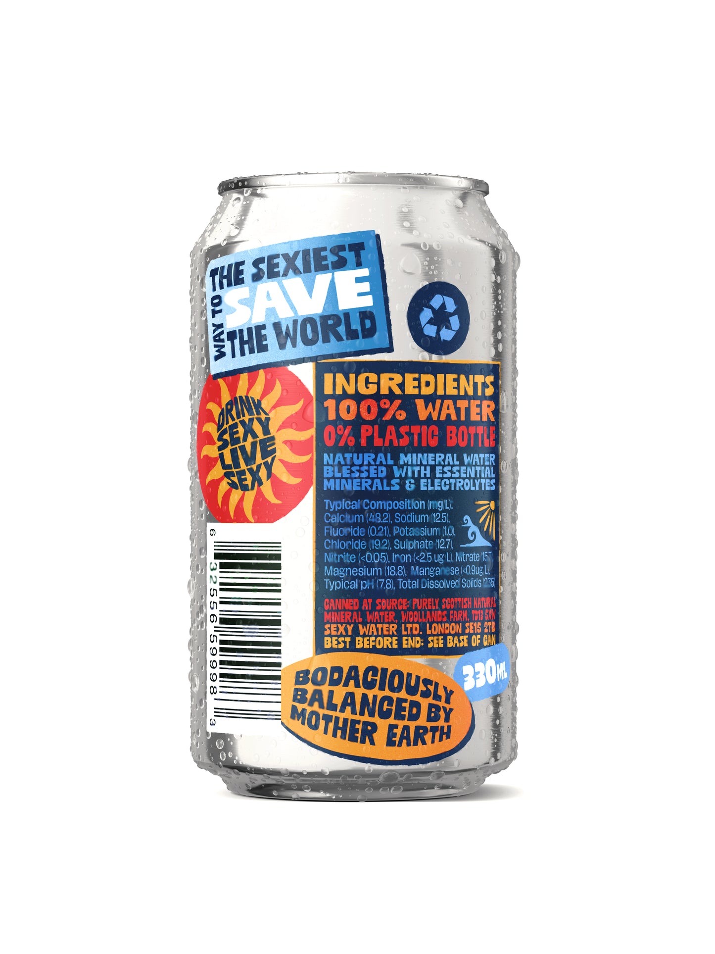 Sexy Water | Still Mineral Water | Box of 24